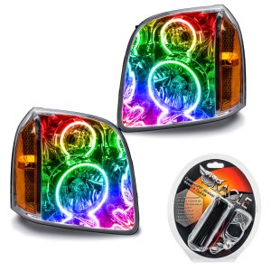 GMC Yukon Headlight Assemblies - ORACLE Lighting - SMD Pre-Assembled - ColorSHIFT - `07-`13
